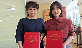 24年9月4日来松国际与河南开封天俏商贸有限公司达成战略合作