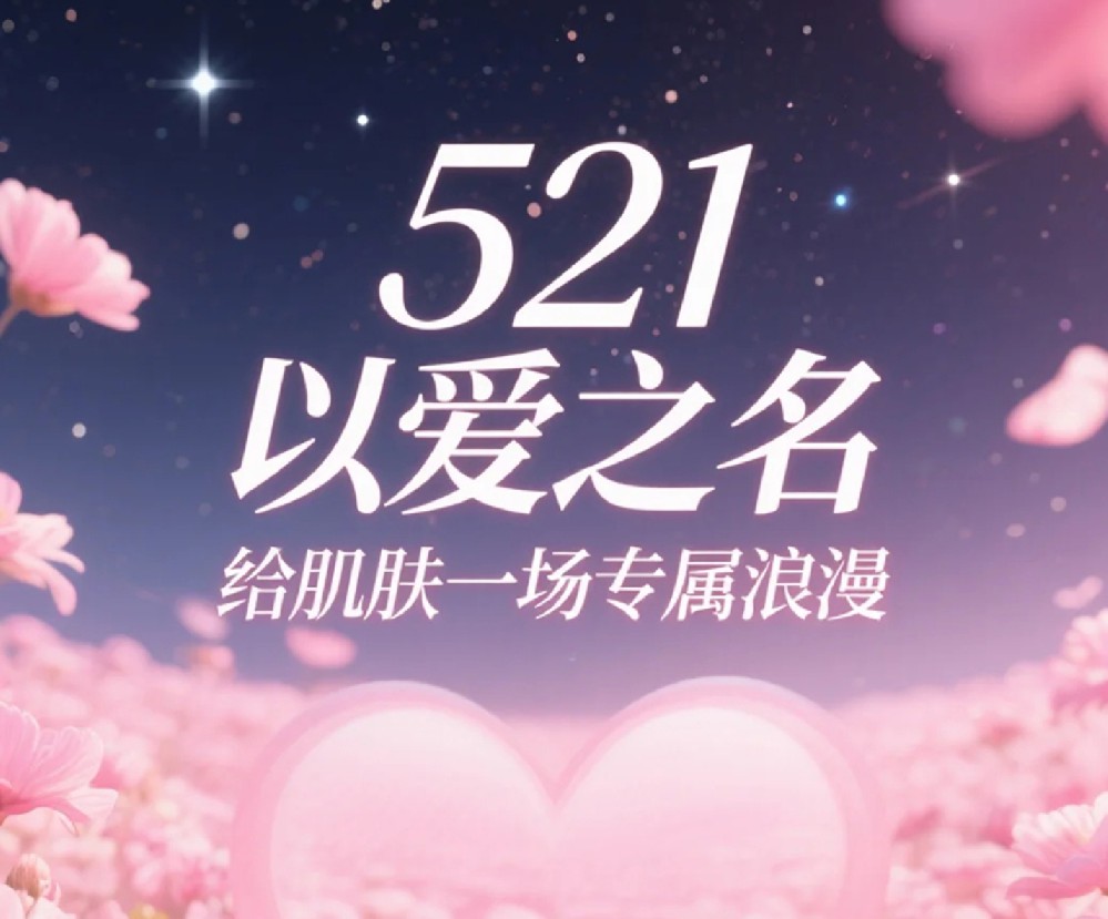521 以爱之名，给肌肤一场专属浪漫