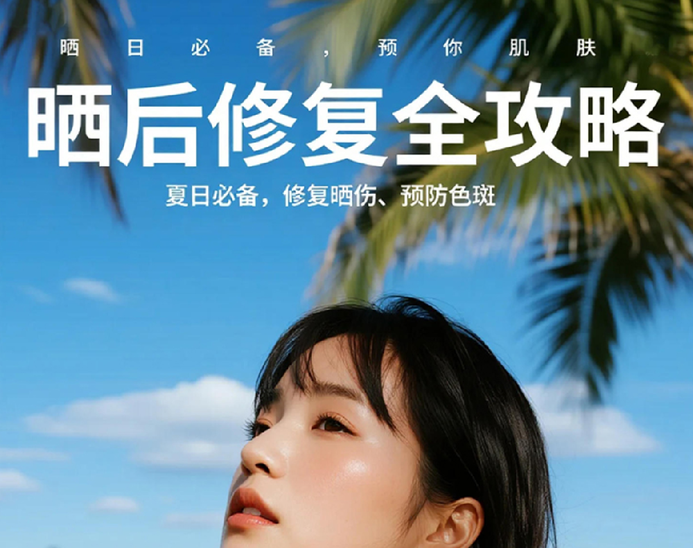晒后修复全攻略，拯救你的肌肤