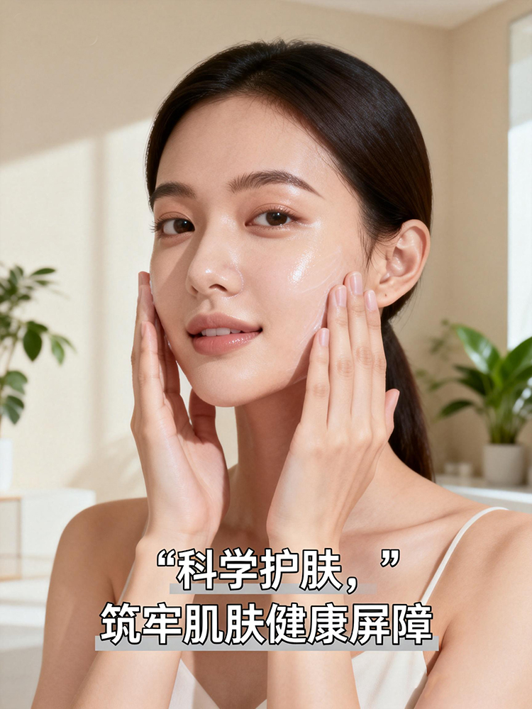 1767838802760501.jpg jimeng-2026-01-08-8759-竖版3_4宣传海报风格,真实人物与场景:一位年轻女性在明亮极简的现代家居中做护肤...jpg